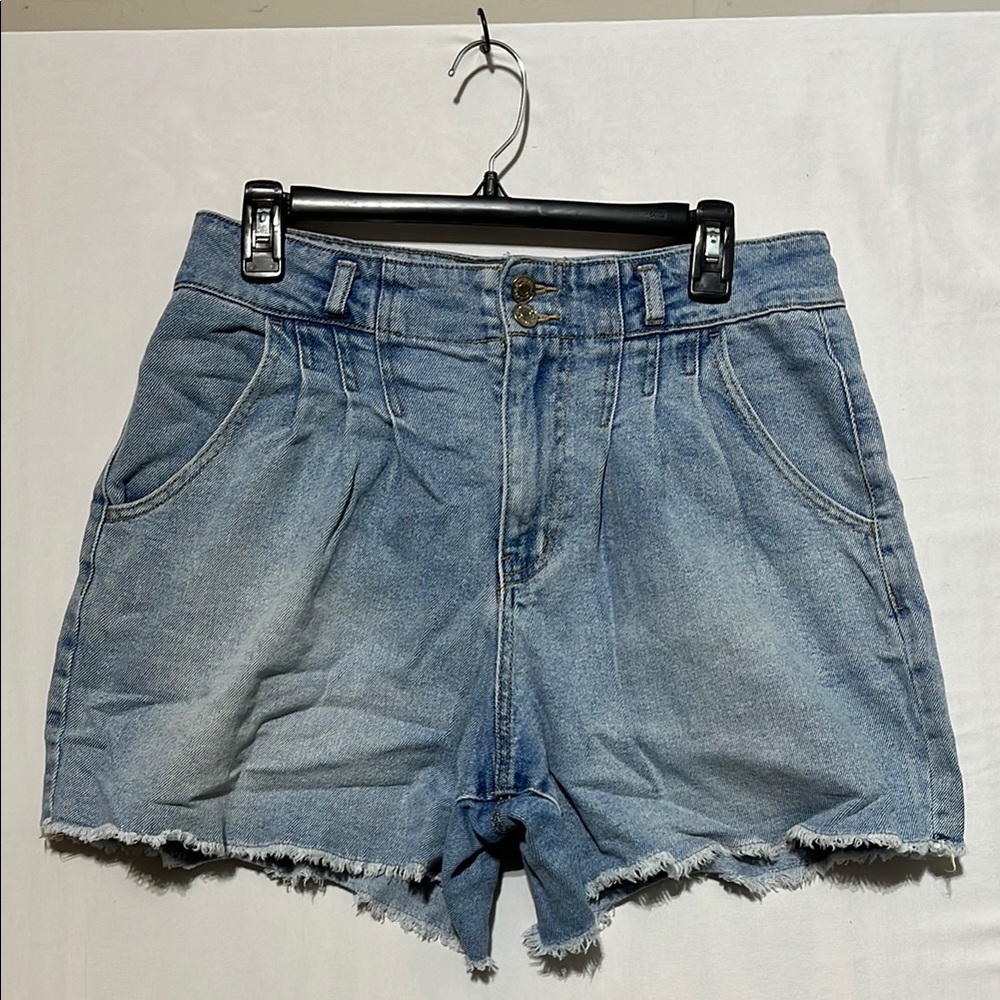 Wild Fable Denim Blue‎ Women's Highest Rise Shorts size 10